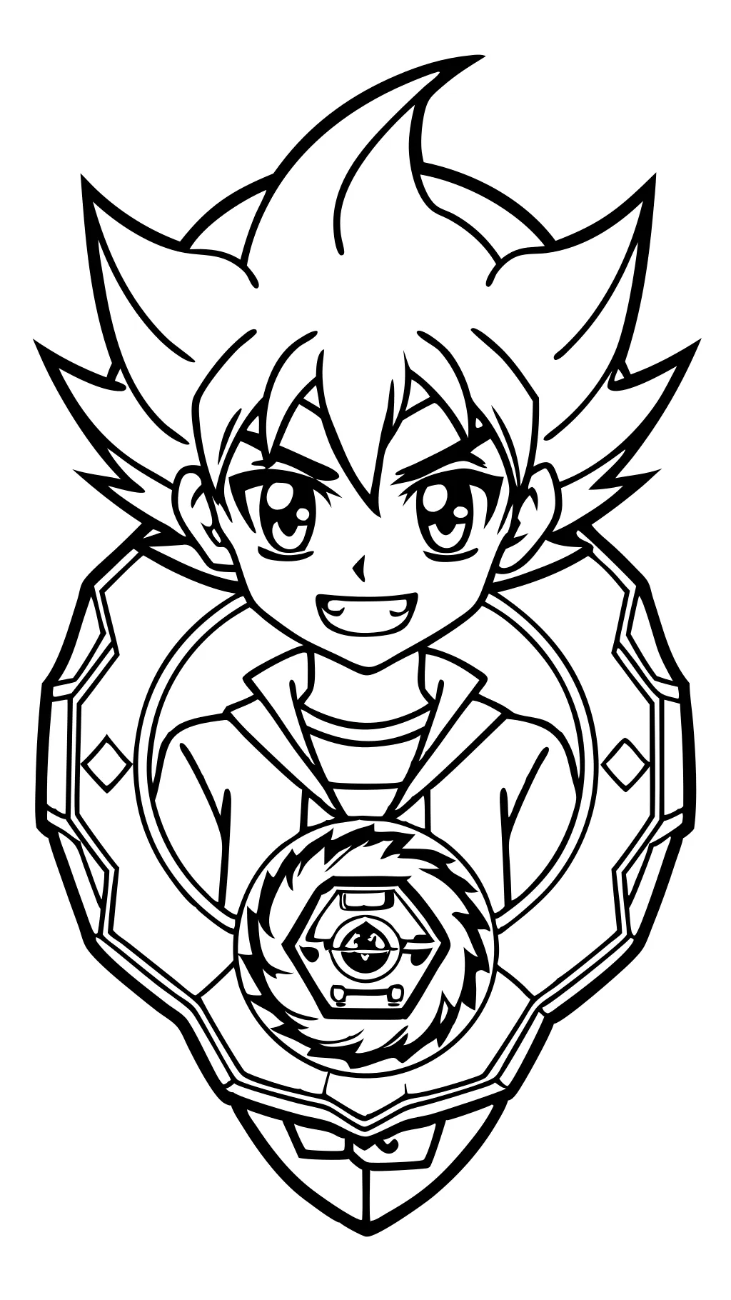 beyblade coloring pages